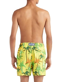Palms Offset Swim Trunks