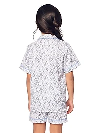 Baby Girl's, Little Girl's & Girl's Twill Shorts Pajama Set