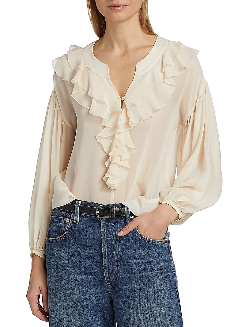 Gemelli Silk Blouse