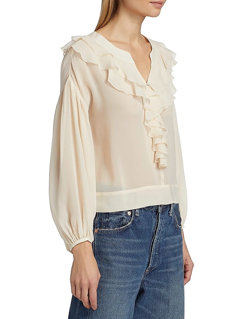 Gemelli Silk Blouse