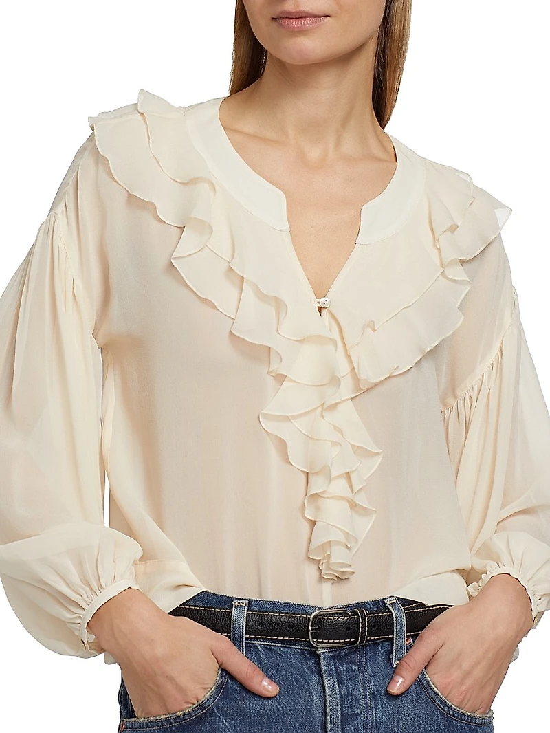Gemelli Silk Blouse