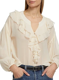 Gemelli Silk Blouse