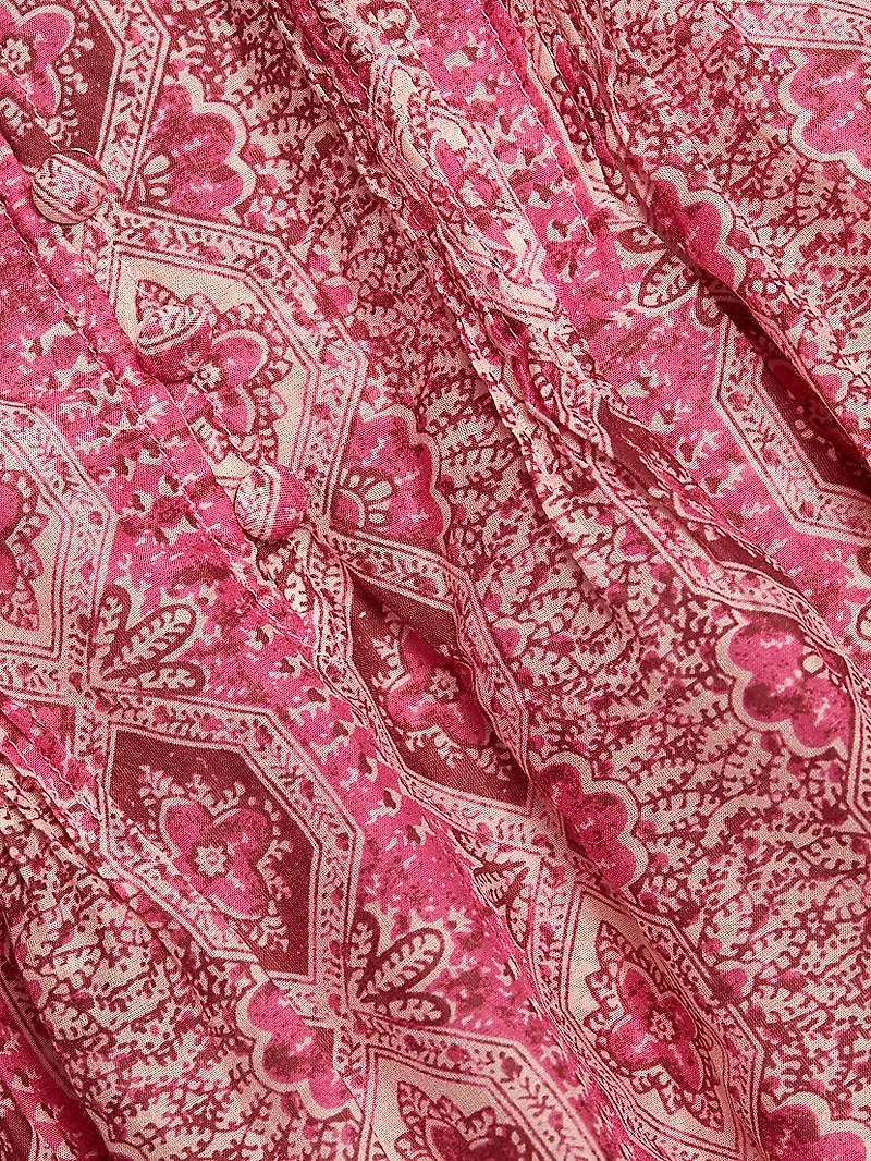 Idris Cotton-Silk Top