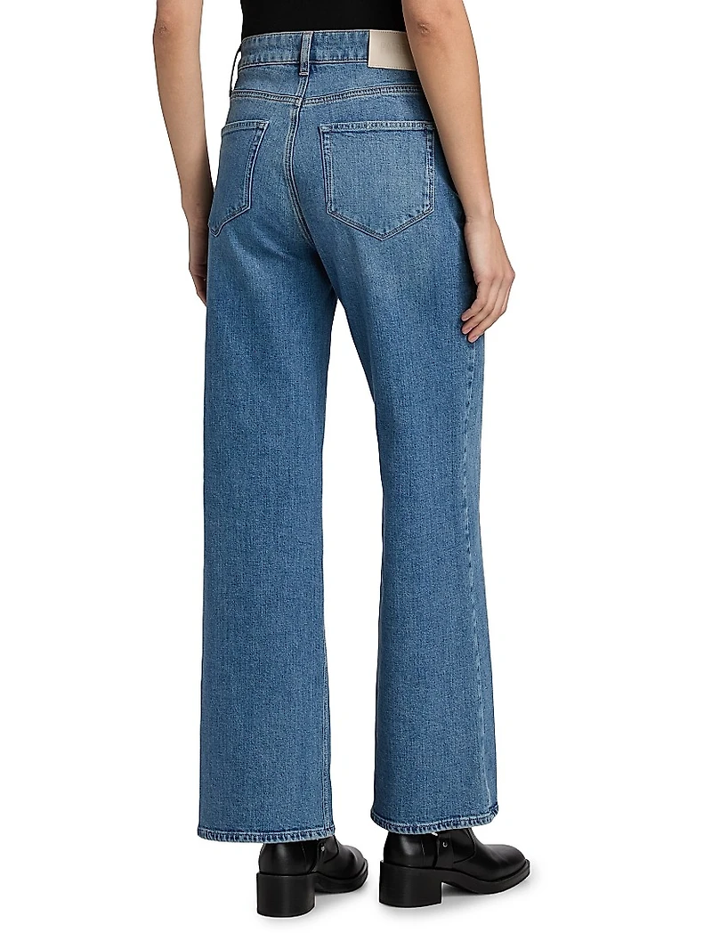 Anessa High-Rise Wide-Leg Jeans