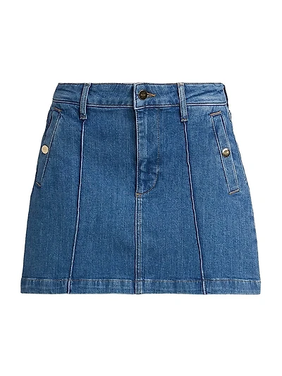 Jannelle Denim Miniskirt