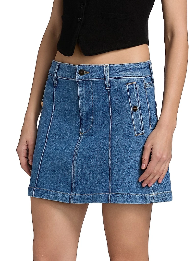 Jannelle Denim Miniskirt
