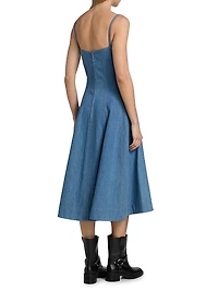 Pippa Denim Midi-Dress
