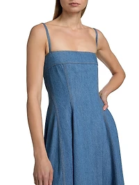 Pippa Denim Midi-Dress