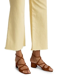 Taylor High-Rise Wide-Leg Crop Jeans