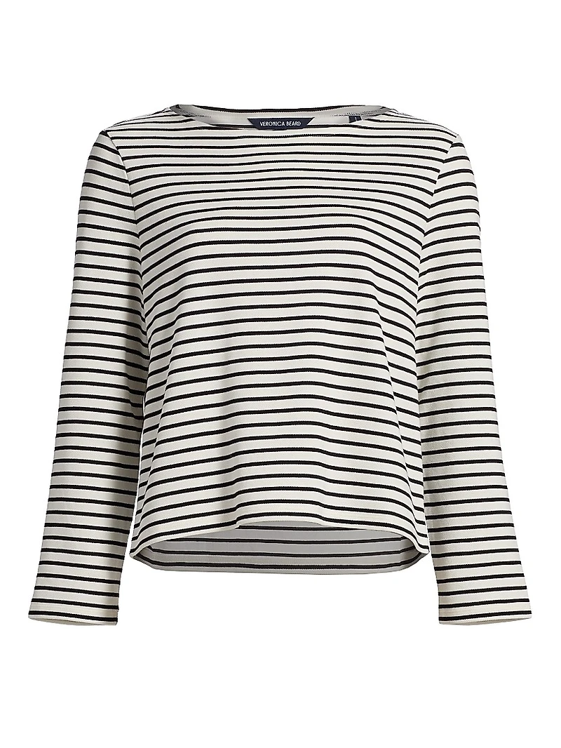 Hovey Striped Knit Top