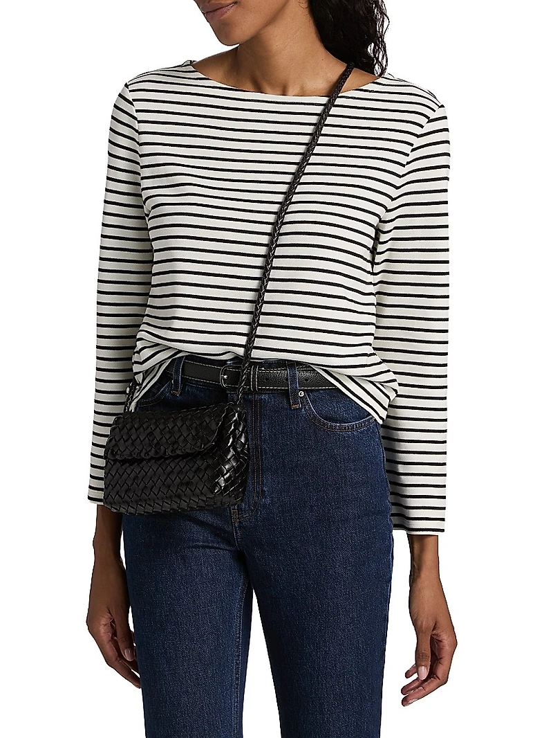 Hovey Striped Knit Top
