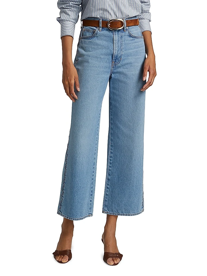 Taylor High-Rise Crop Jeans