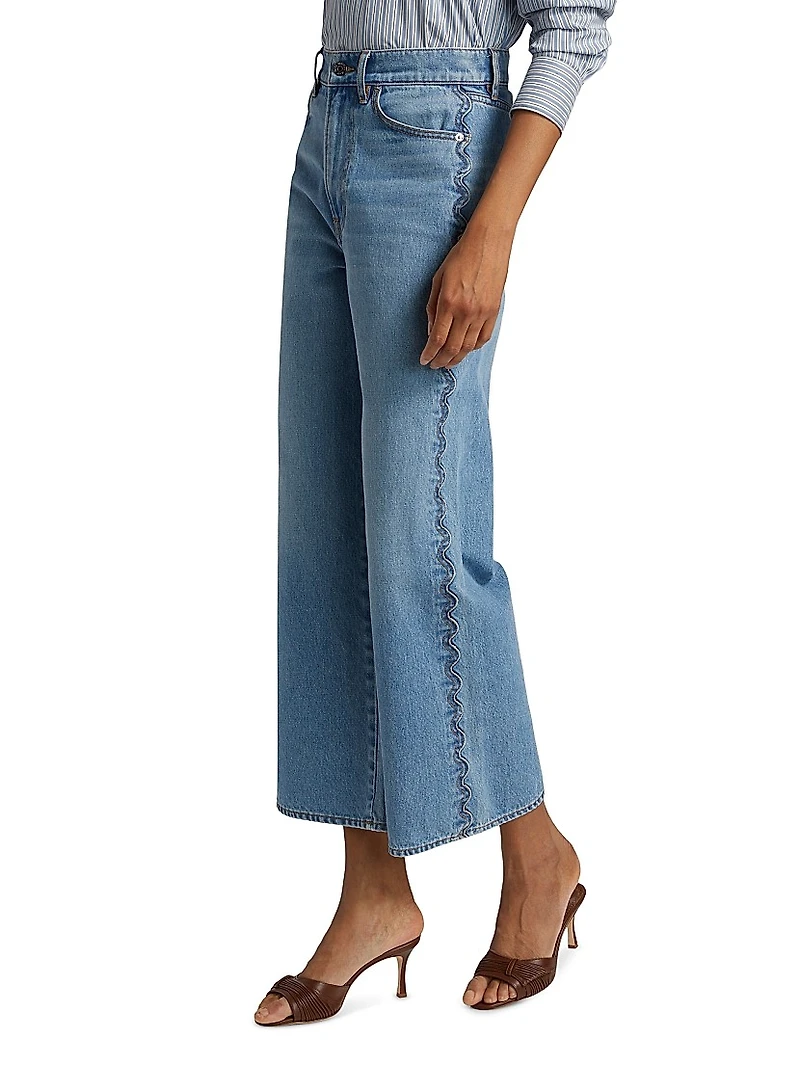 Taylor High-Rise Crop Jeans
