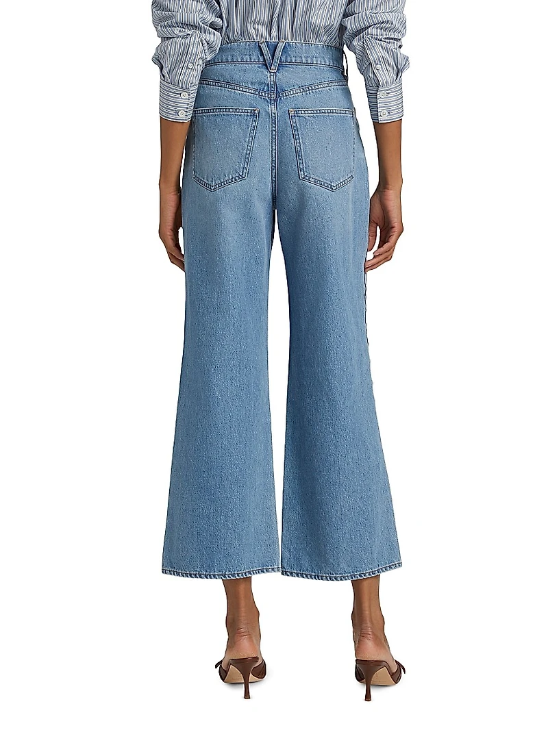 Taylor High-Rise Crop Jeans