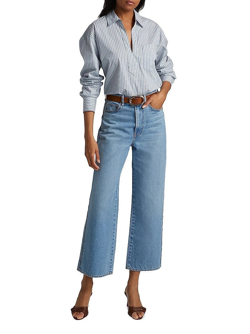 Taylor High-Rise Crop Jeans
