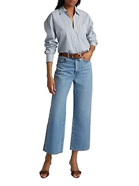 Taylor High-Rise Crop Jeans