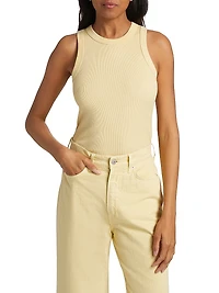 Jordyn Cotton Crop Tank