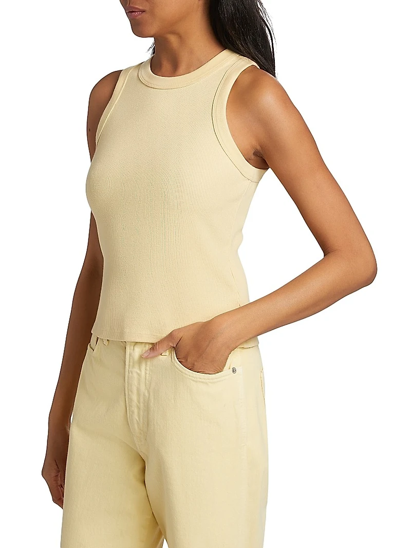 Jordyn Cotton Crop Tank