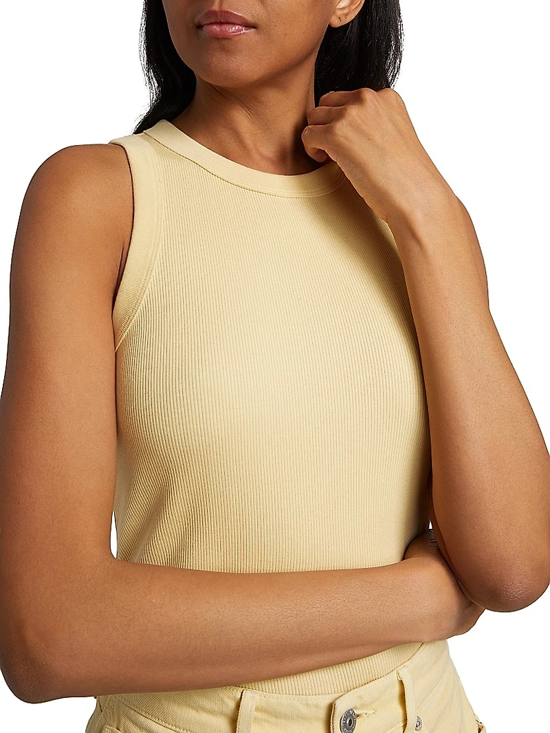 Jordyn Cotton Crop Tank