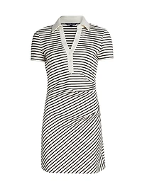 Lanier Striped Knit Minidress