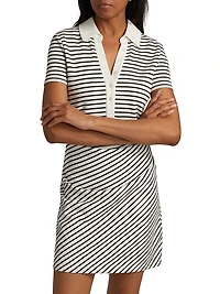 Lanier Striped Knit Minidress