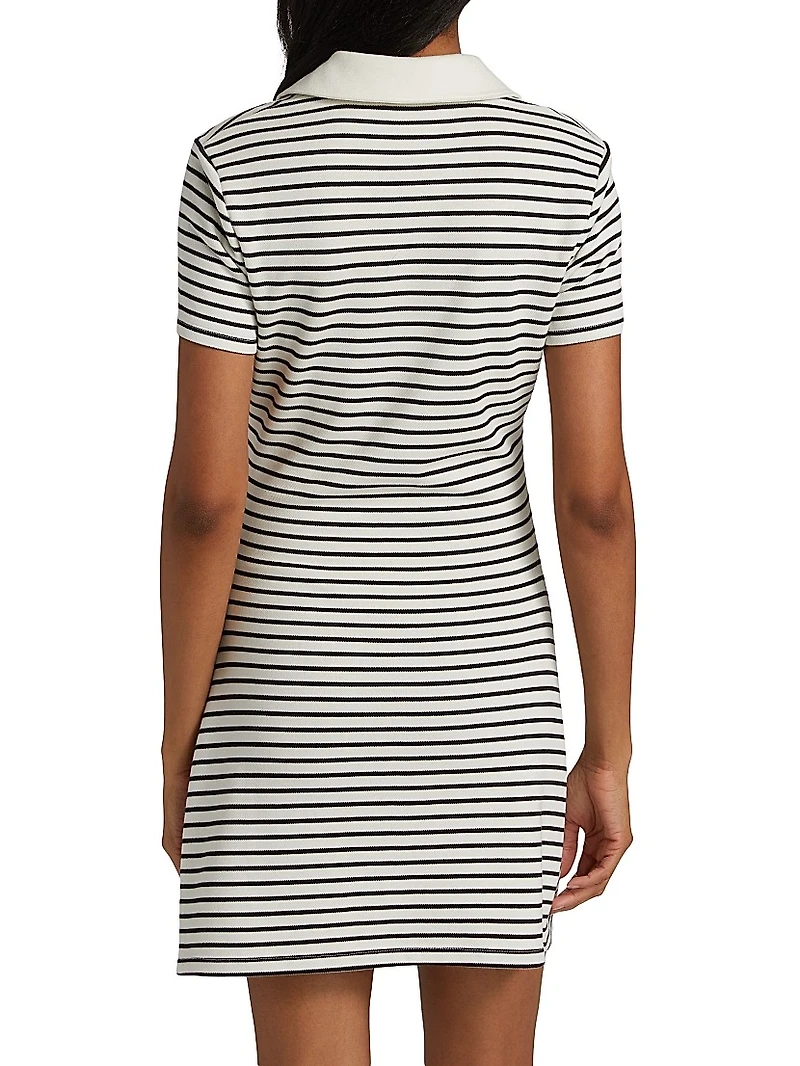 Lanier Striped Knit Minidress