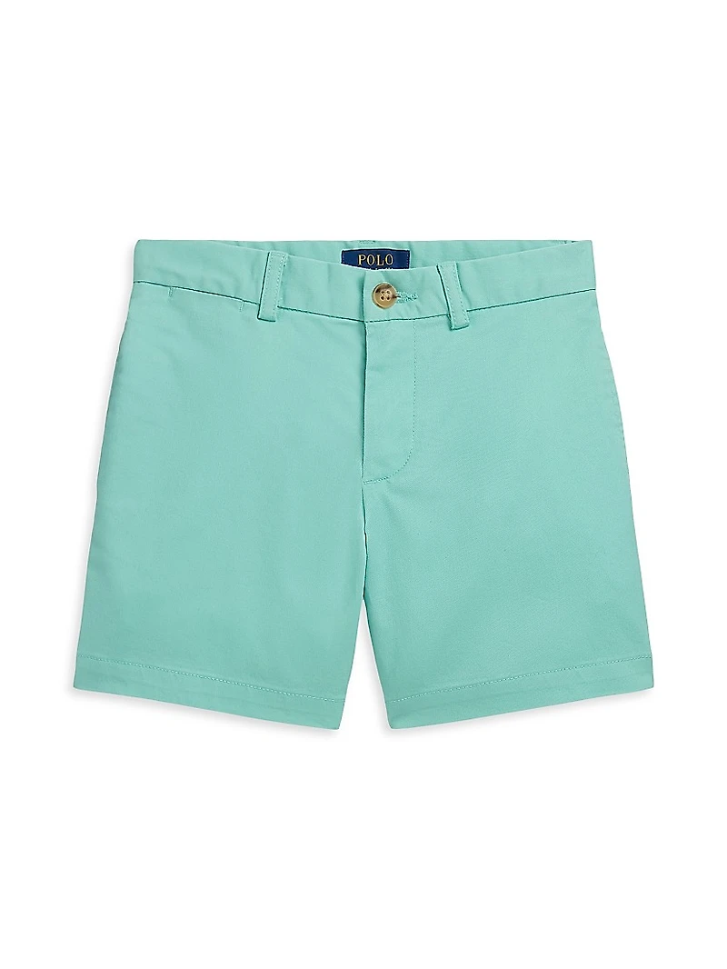 Little Boy's & Stretch-Cotton Shorts