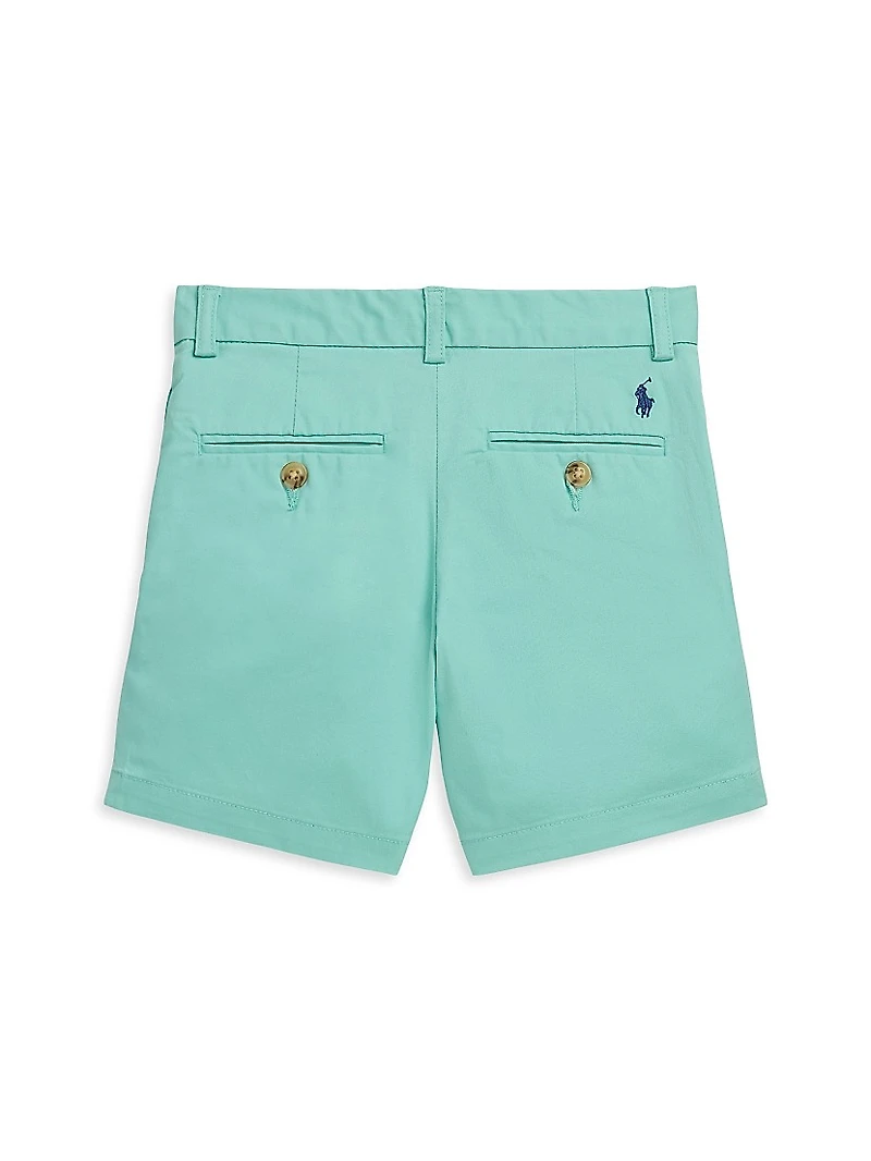 Little Boy's & Stretch-Cotton Shorts