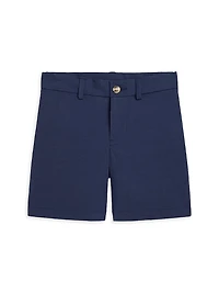 Little Boy's & Boy's Twill Shorts