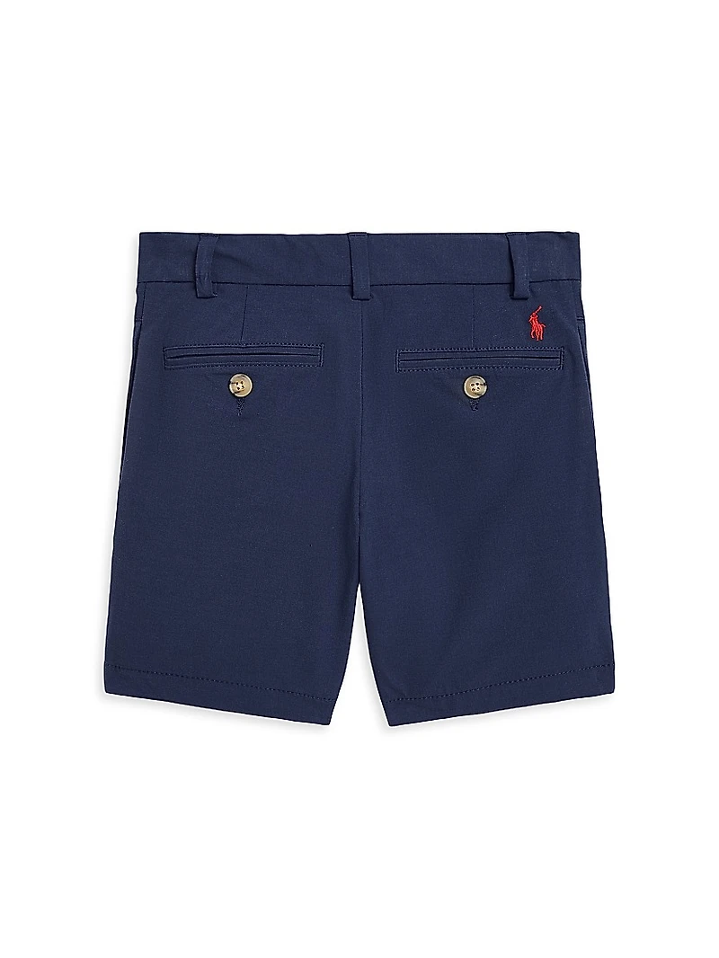 Little Boy's & Boy's Twill Shorts