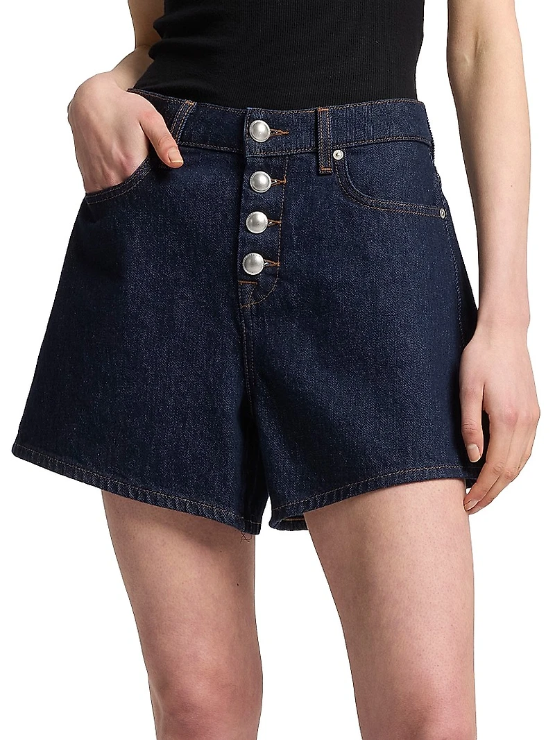 Kori Denim A-Line Shorts
