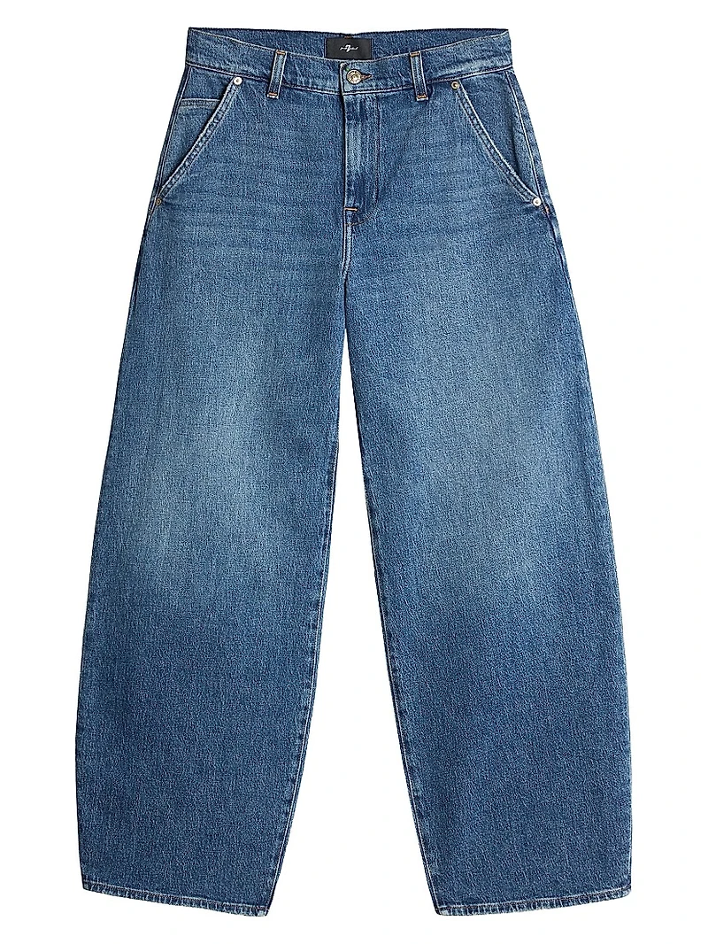 Bonnie Denim Wide-Leg Trousers