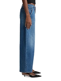 Bonnie Denim Wide-Leg Trousers