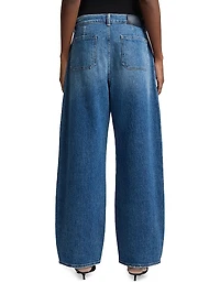 Bonnie Denim Wide-Leg Trousers