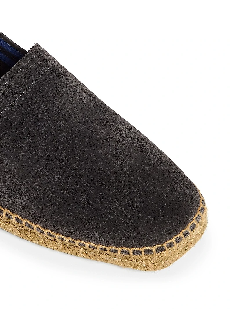 Pablo Suede Espadrille Loafers