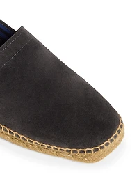 Pablo Suede Espadrille Loafers