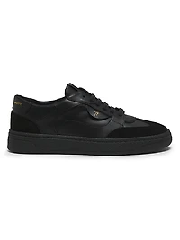 Scarpa Uomo Leather Low-Top Sneakers