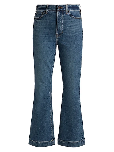 Carson High-Rise Ankle Flare Jeans