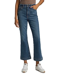Carson High-Rise Ankle Flare Jeans