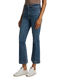 Carson High-Rise Ankle Flare Jeans
