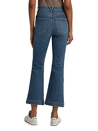 Carson High-Rise Ankle Flare Jeans
