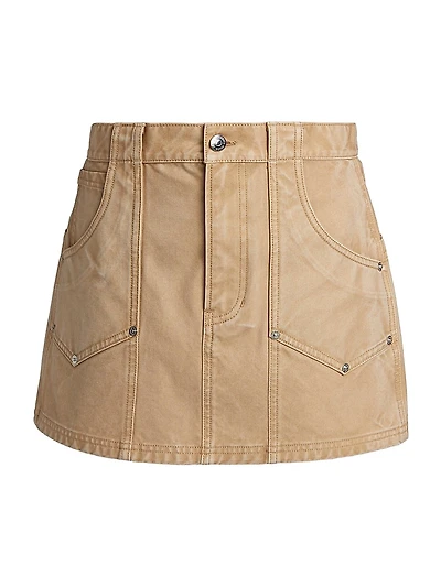 Stelene Denim Miniskirt