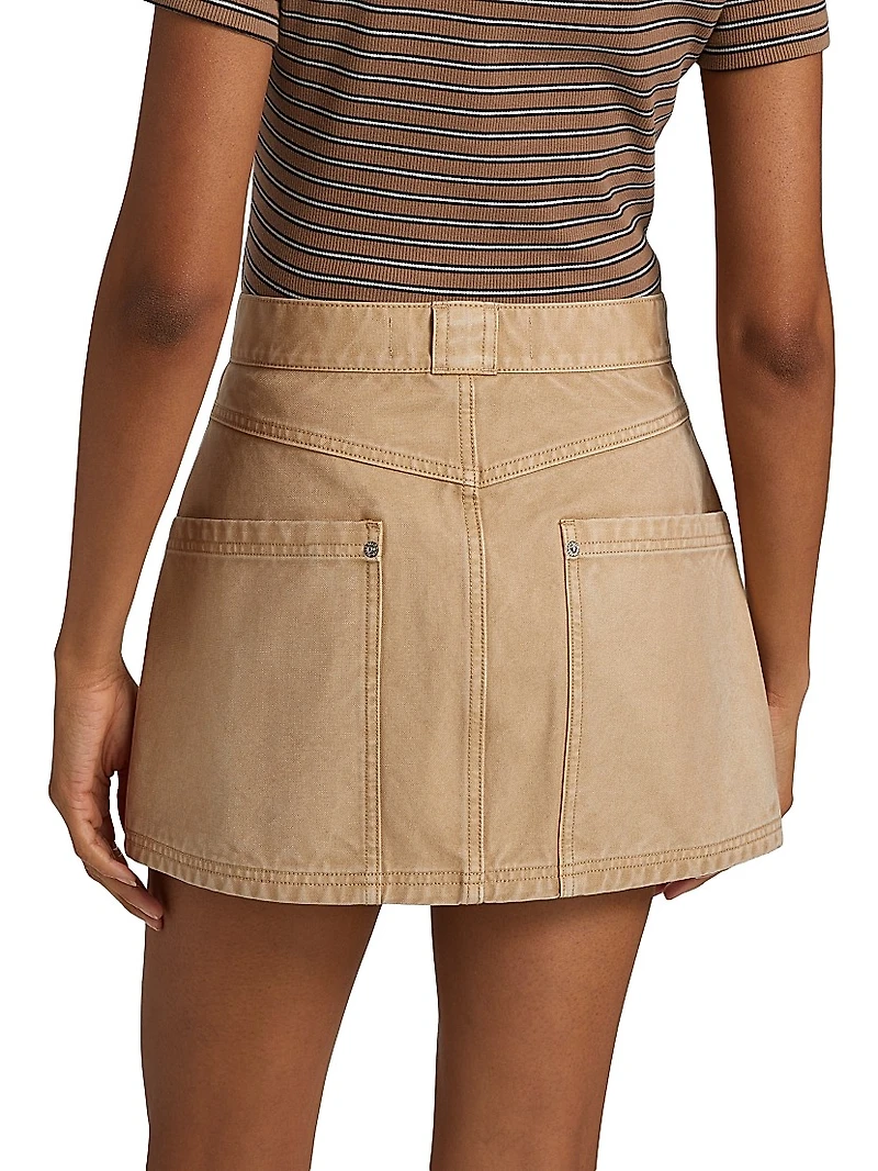 Stelene Denim Miniskirt