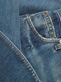 Kasey Mid-Rise Wide-Leg Jeans