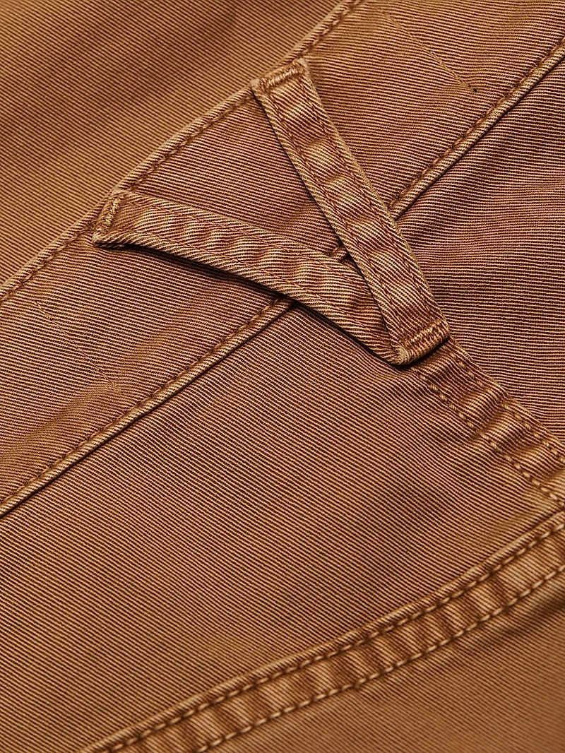 Carson High-Rise Flared Ankle Pants