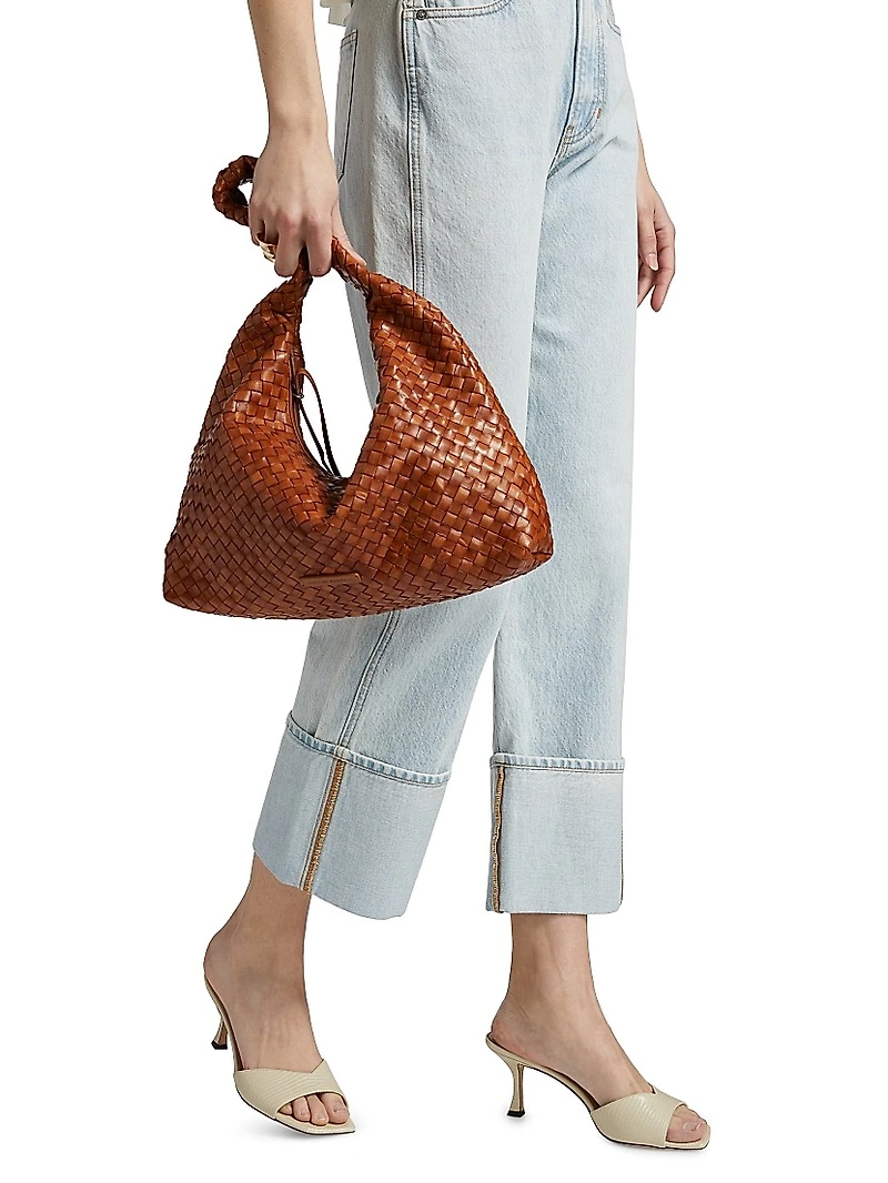 Dylan High-Rise Straight Ankle Jeans