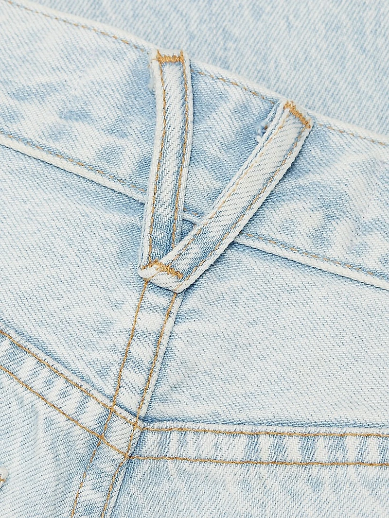 Dylan High-Rise Straight Ankle Jeans