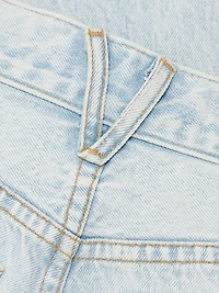 Dylan High-Rise Straight Ankle Jeans