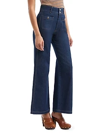 Taylor High-Rise Wide-Leg Jeans