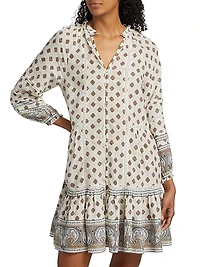 Belissa Printed Tunic Dress